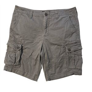 Aeropostale Men's Charcoal Cargo Shorts
